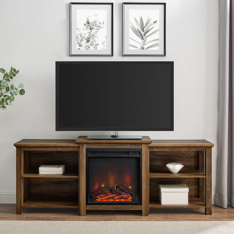 Millwood Pines Woodbury TV Stand for TVs up to 78" with Fireplace